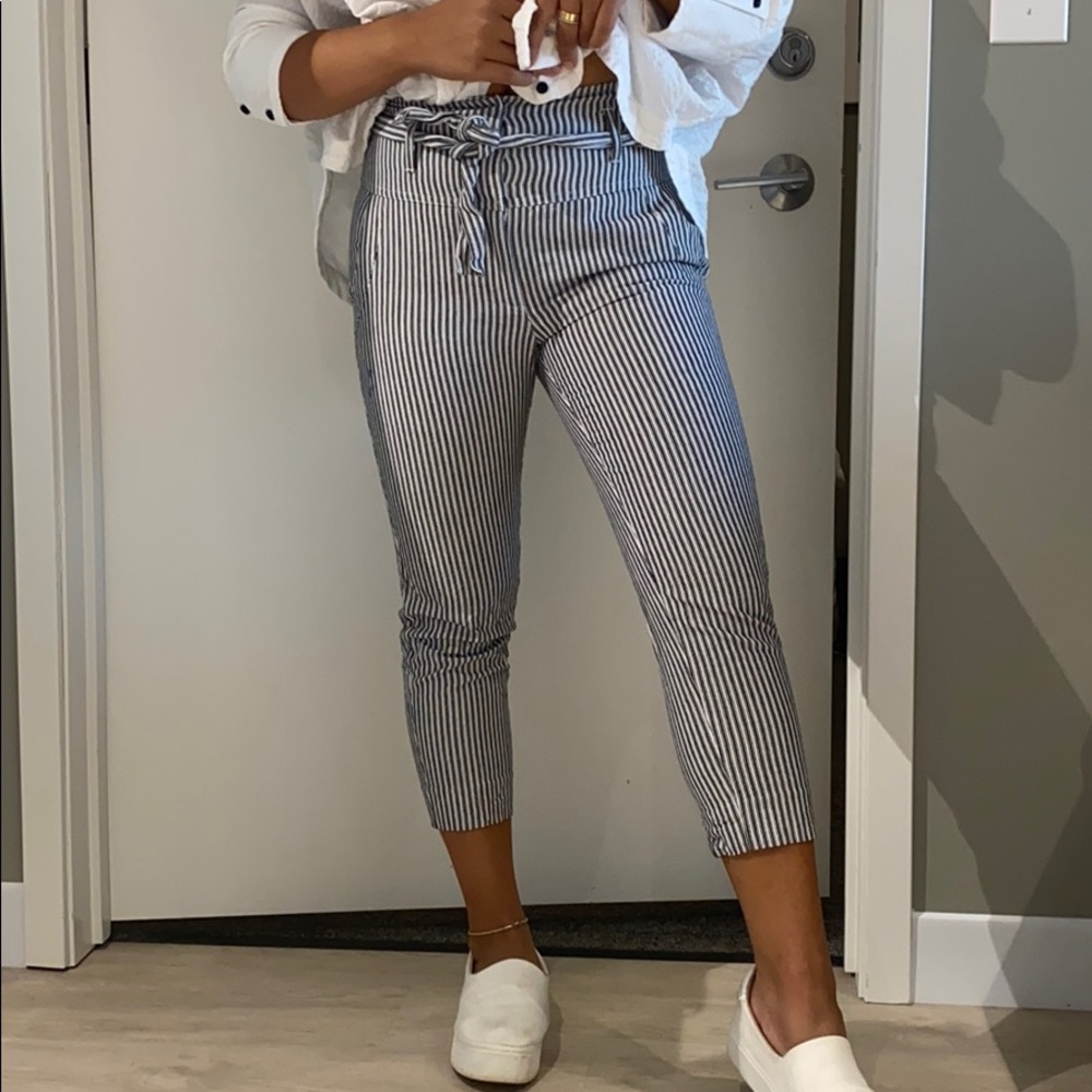 BCBG STRIPE PANTS